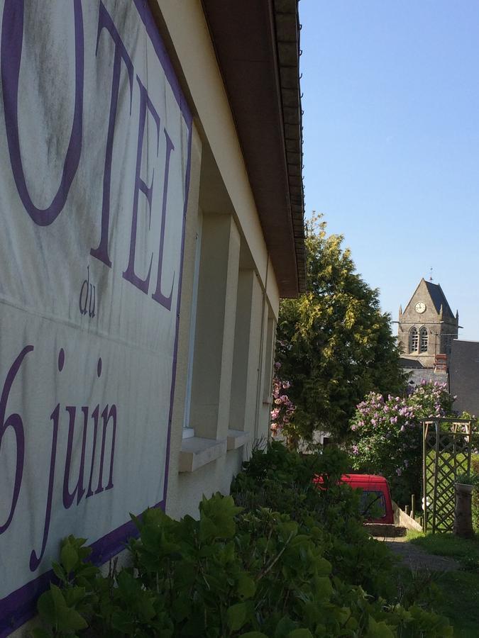 Hotel Du 6 Juin Sainte-Mère-Église Exterior foto